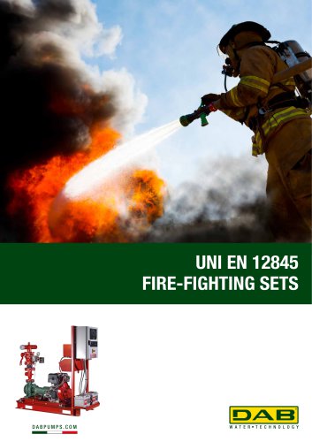 UNI EN 12845 FIRE-FIGHTING SETS