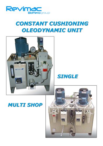 Constant cushion pump unit