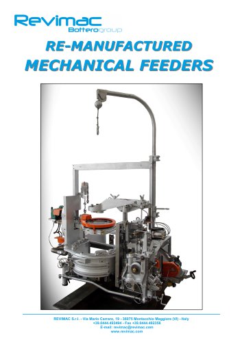 RE-MANUFACTURED MECHANICAL FEEDERS