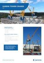 SARENS TOWER CRANES