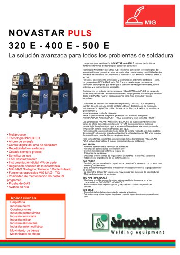 NOVASTAR PULS  320E - 400E - 500E