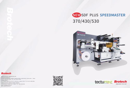 SDF PLUS Speed Master 370 / 430 / 530