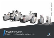 WEBER extrusion - Quality mechanical engineering