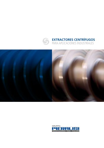 Extractores centrífugos para aplicaciones industriales