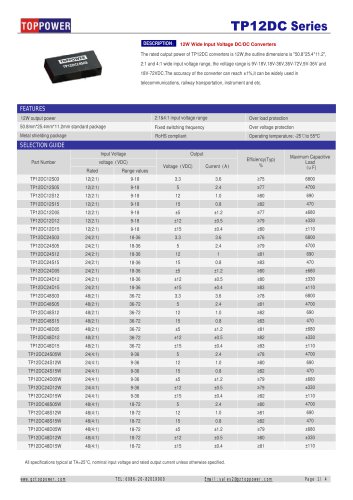 TP12DC series