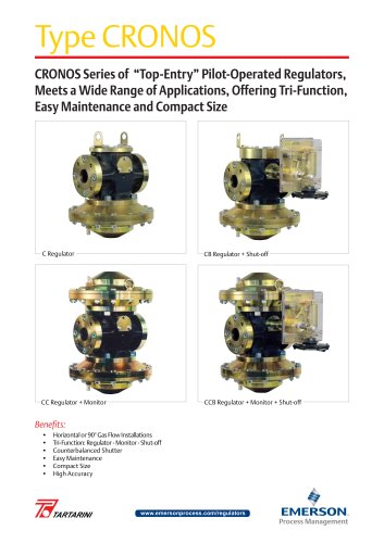 Cronos Pressure Regulators