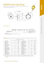 Through-bore slip ring MZ056 series