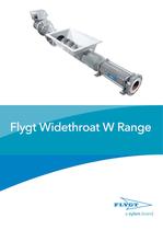 Flygt widethroat W range