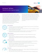 Surfscan® SP3/Ax Unpatterned Wafer Inspection Systems