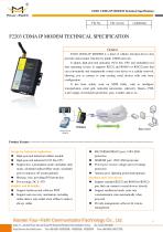 F2203 industrial CDMA IP MODEM