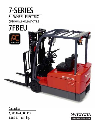 7-Series Electric 3-Wheel Cushion & Pneumatic