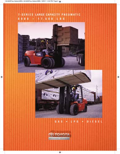 7-Series Large 3,629-7,938 kg Large Capacity Pneumatic Tire