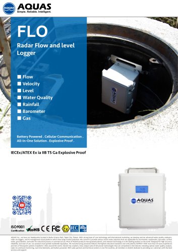 FLO Radar Flow and Level Logger