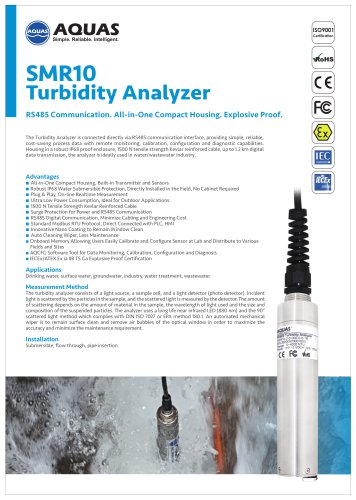 SMR10 Turbidity Analyzer