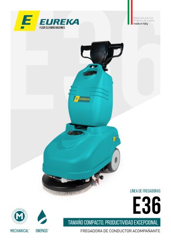 E36 - FREGADORA DE CONDUCTOR ACOMPA&Ntilde;ANTE
