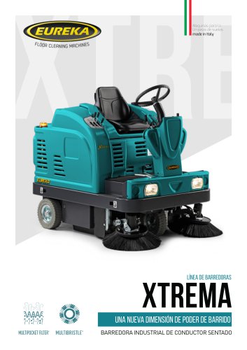 XTREMA - BARREDORA INDUSTRIAL CON CONDUCTOR SENTADO