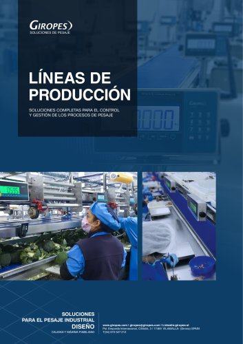 Líneas de producción