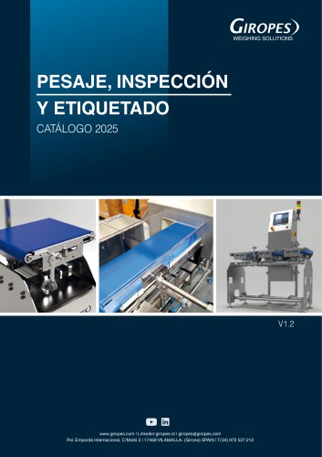 Pesaje, inspección y etiquetado