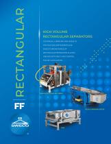 HIGH VOLUME RECTANGULAR SEPARATORS