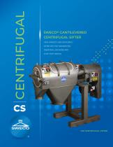 SWECO® CANTILEVERED CENTRIFUGAL SIFTER