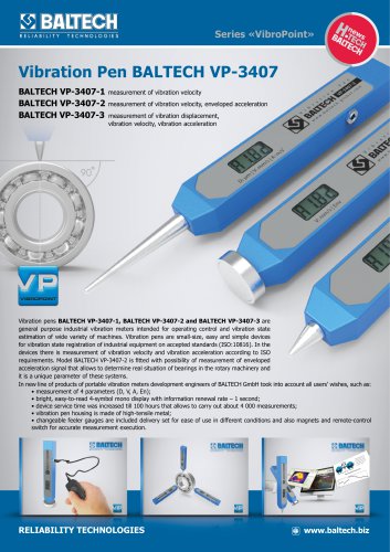 Vibration pens BALTECH VP-3407-3