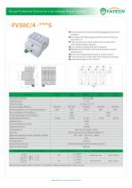 FATECH surge arrester FV30C/4-275S for protection of ac system