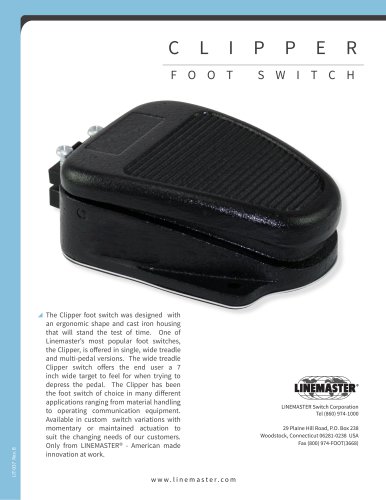 CLIPPER FOOT SWITCH