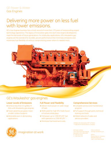 DELIVERING MORE POWER ON LESS FUEL WITH LOWER EMISSIONS