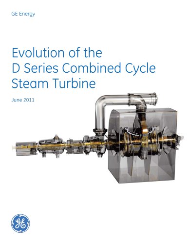 Evolution of D Series CC Steam Turbine (R3)