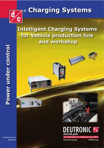 ntelligent Charging Systems for Vehicle production line and workshop