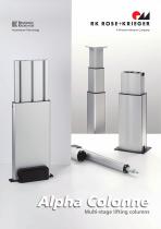 Alpha Colonne Multi-stage lifting columns