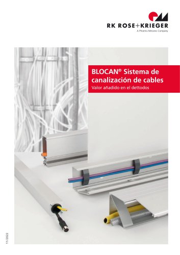 BLOCAN&reg; - Sistema de canalizaci&oacute;n de cables