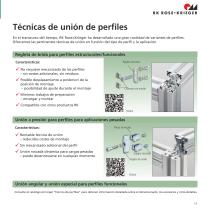 Guía de selección - Téchnica de perfiles BLOCAN® - 11