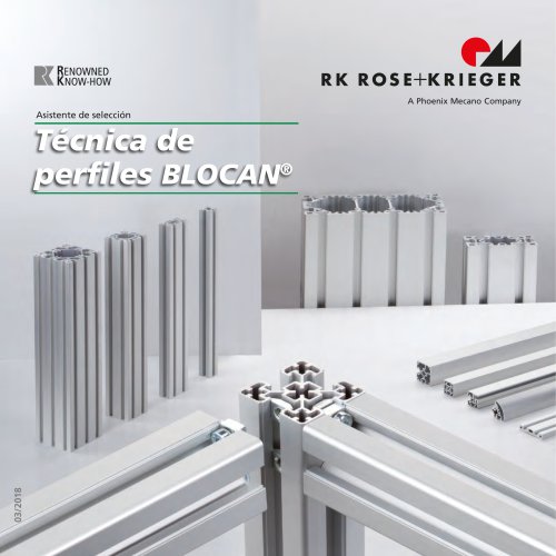 Guía de selección - Téchnica de perfiles BLOCAN®