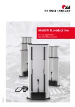 Lifting columns Multilift II product line