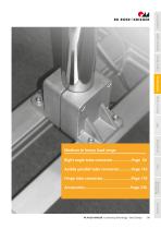 Solid clamps - the aluminium tube connectors