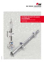 Unidades lineales E-II-stainless