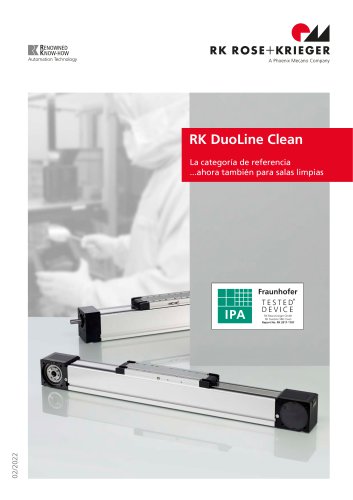 Unidades lineales RK DuoLine Clean