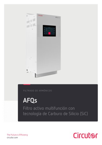 AFQs - Filtro activo multifuncióntecnología de Carburo de Silicio (SiC)