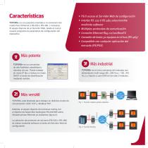 Conversor RS-232 / 485 - Ethernet ¡Más potente, más versátil, más industrial! - 2