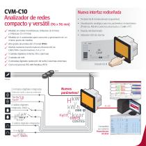 CVM-C10 Analizador de redes compacto y versátil - 2