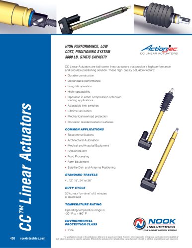 CC Linear Actuator