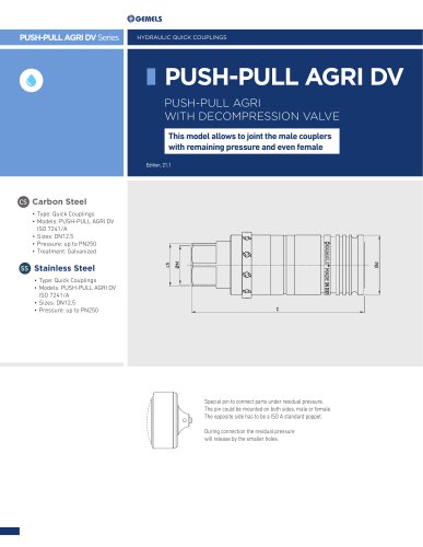 PUSH PULL AGRI DV