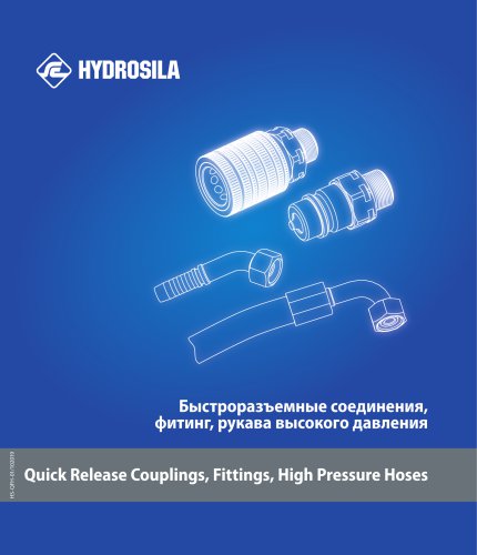 Quick Release Coupling, fittings, high pressure hoses