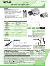 FKHC Series High Closing Force Angular Grippers