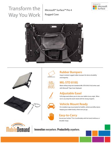 Microsoft® Surface™ Pro 4 Rugged Case