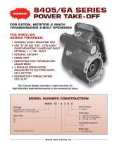 8405/6A Series PTO with 8-Bolt Mount Brochure (MP01-10)