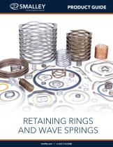 RETAINING RINGS AND WAVE SPRINGS