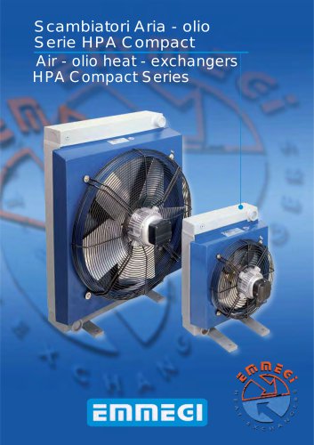 Air-Oil Heat Exchangers  HPA COMPACT