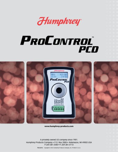 ProControl Driver Brochure